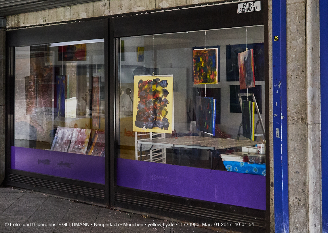 01.03.2017 - die Abrissbaustelle Quiddezentrum in Neuperlach